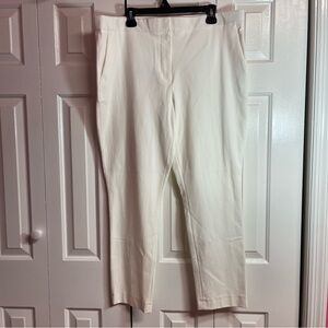 Preston & York NT Carolina Skinny‎ White Nautical Harbor Size 18 NWT N10